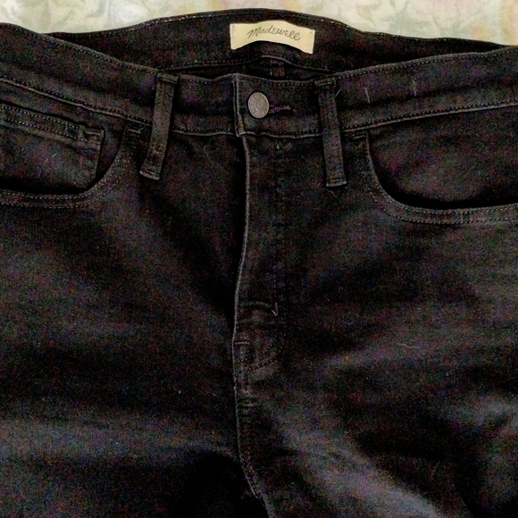 Madewell Black Skinny Roadtripper Jeans Modern Fit Size 29 - Picture 5 of 10